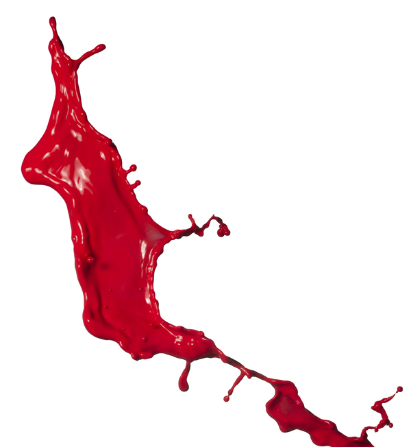 Free paint splashes on Behance