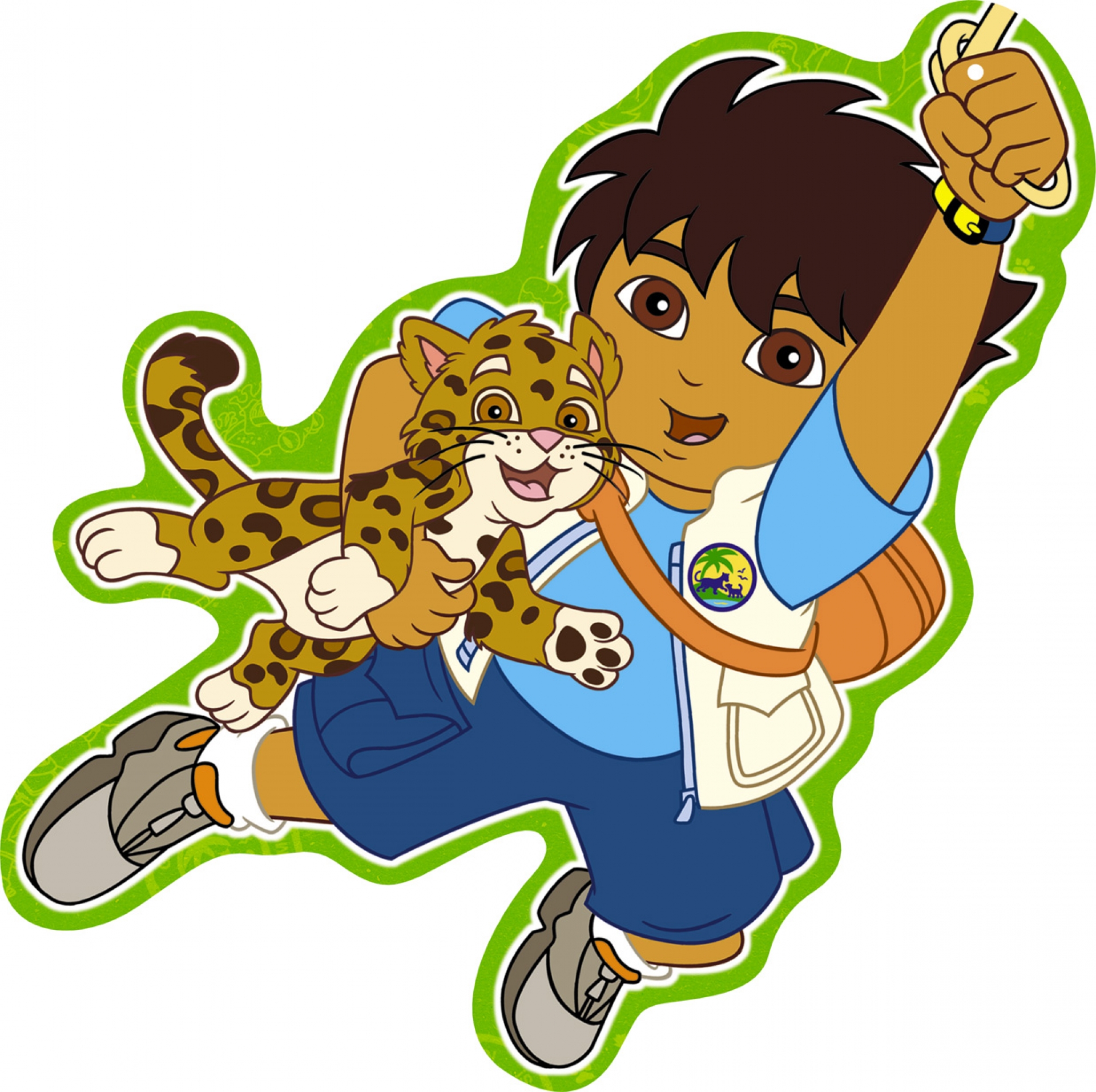 Dangling cutouts diego go 3