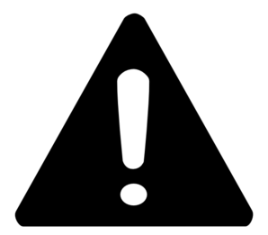 Warning Sign clip art - vector clip art online, royalty free ...