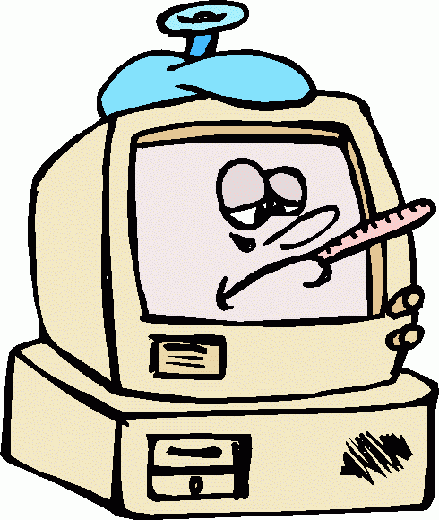 computer_with_virus_3 clipart - computer_with_virus_3 clip art