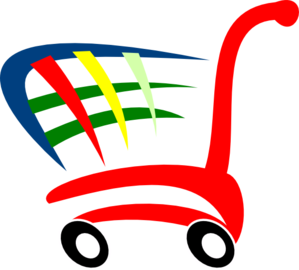 Shopping Cart clip art - vector clip art online, royalty free ...