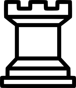 Rook Chess Piece clip art - vector clip art online, royalty free ...