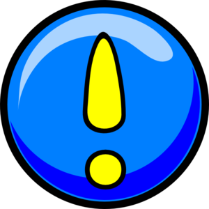Important Exclamation Point clip art - vector clip art online ...