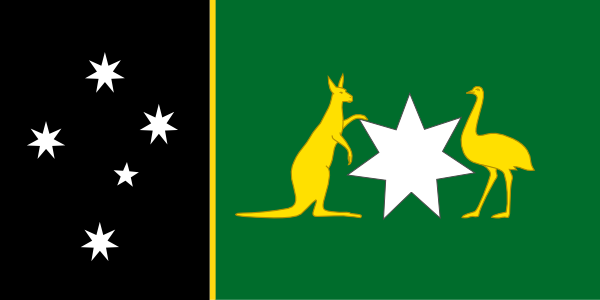Alternate Australian Flag clip art - vector clip art online ...