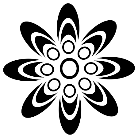 Best Tribal Flower Tattoo