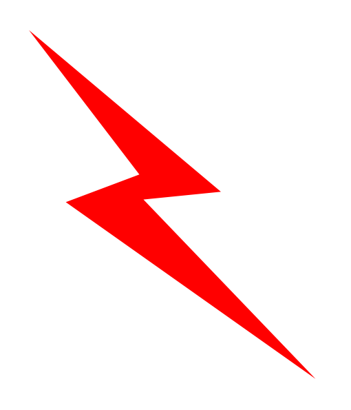 Drawing Of Lightning Bolt - ClipArt Best