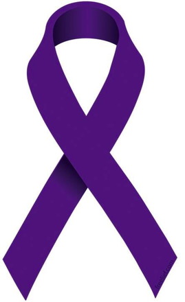 Purple Cancer Ribbon - ClipArt Best