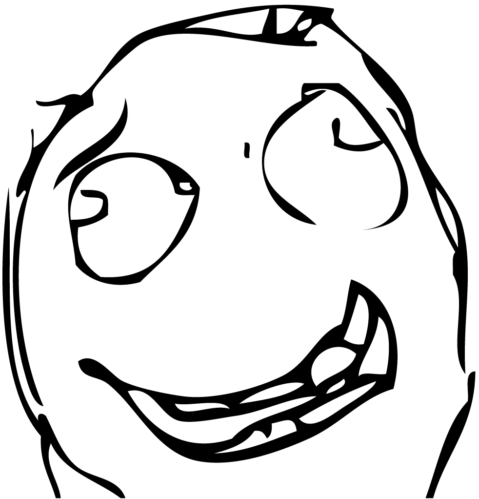 Hehehe face meme on All The Rage Faces!