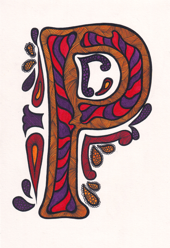 Letter P Design