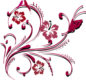 Butterfly Scroll clip art - vector clip art online, royalty free ...