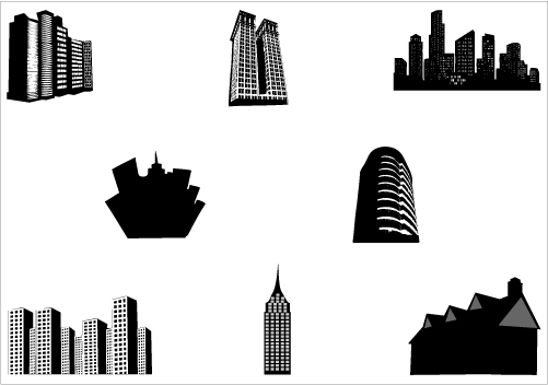 Building Silhouette Clipart