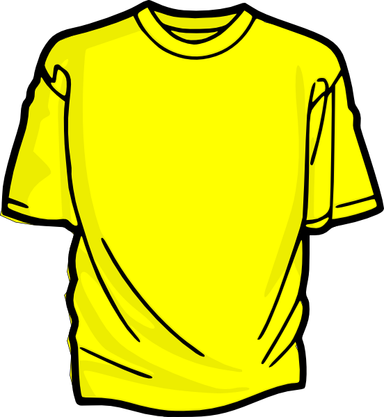 T-shirt Outline Clipart