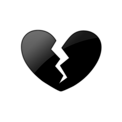 Broken Heart Clipart Black And White - Clipart 2017