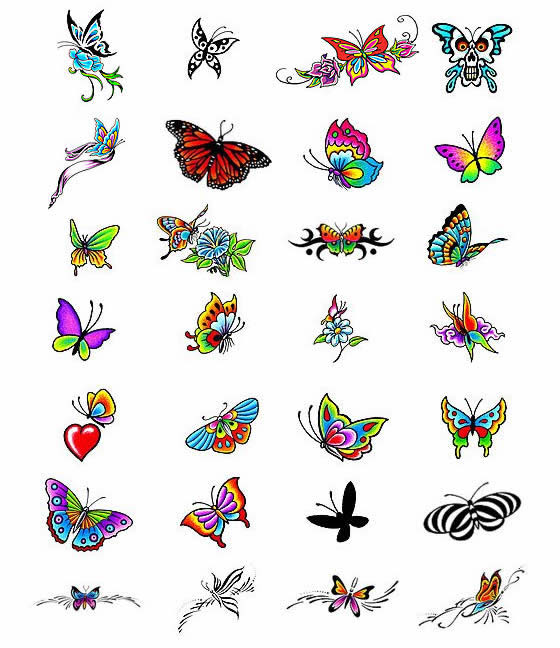 Butterfly tattoos - what do they mean? Butterfly Tattoos Designs ...
