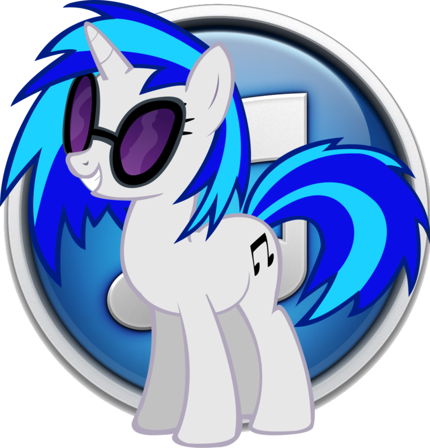 Vinyl Scratch iTunes Icon by LostInTheTrees on DeviantArt