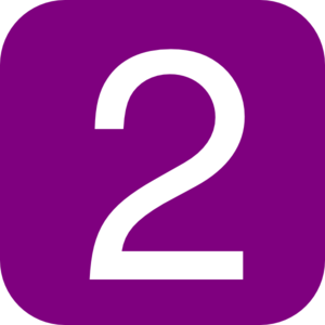 Red Number 1 Clipart