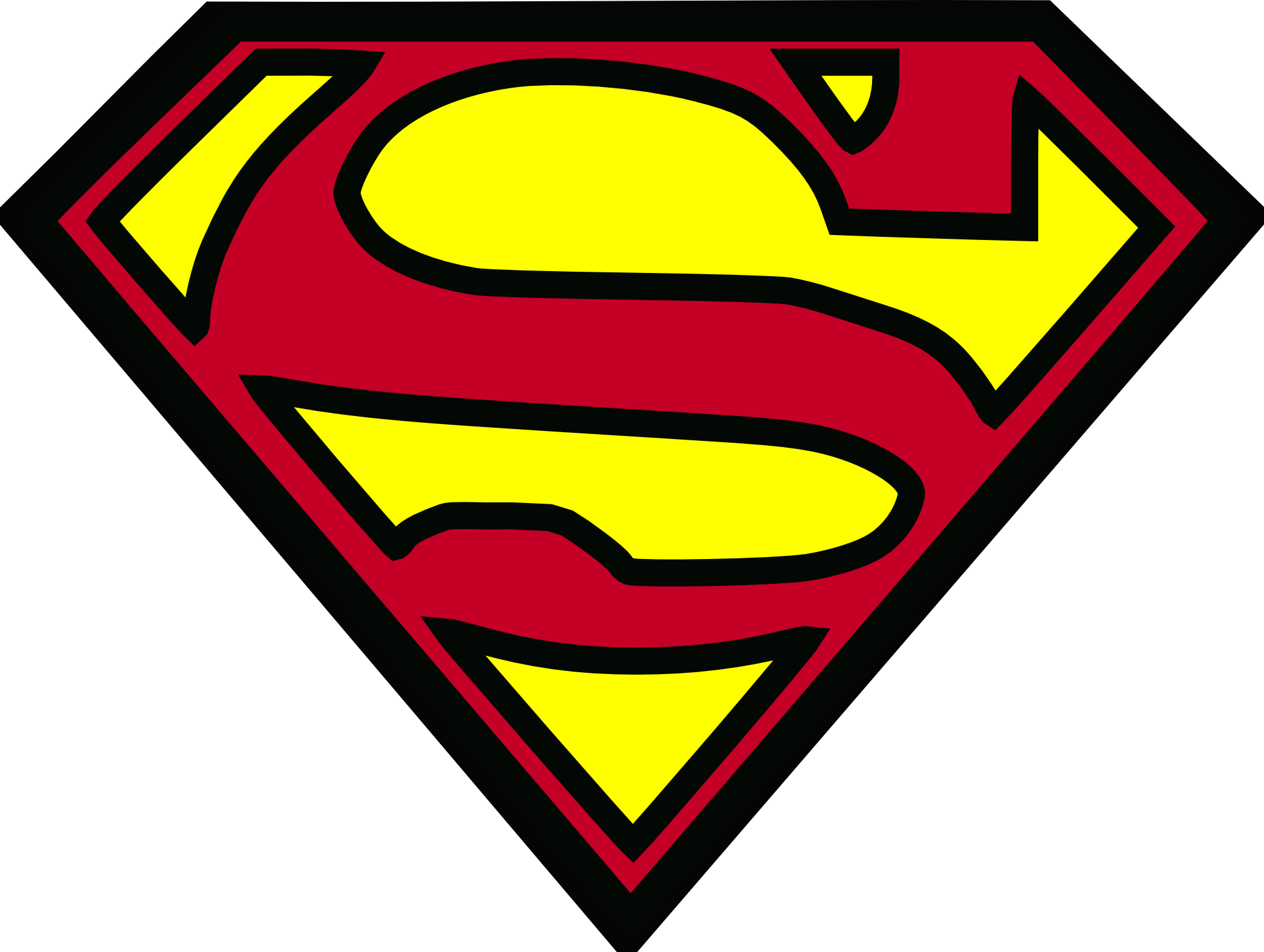 Superman Logo Clipart