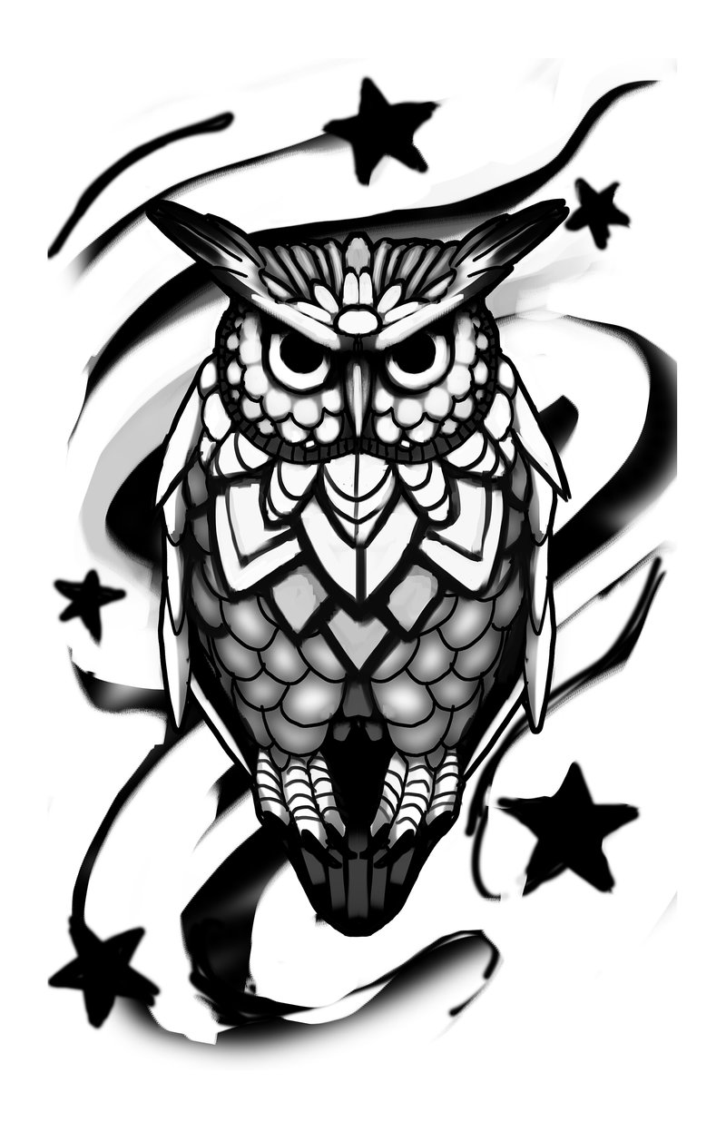 Owl Design by Sphiinx-Art on DeviantArt