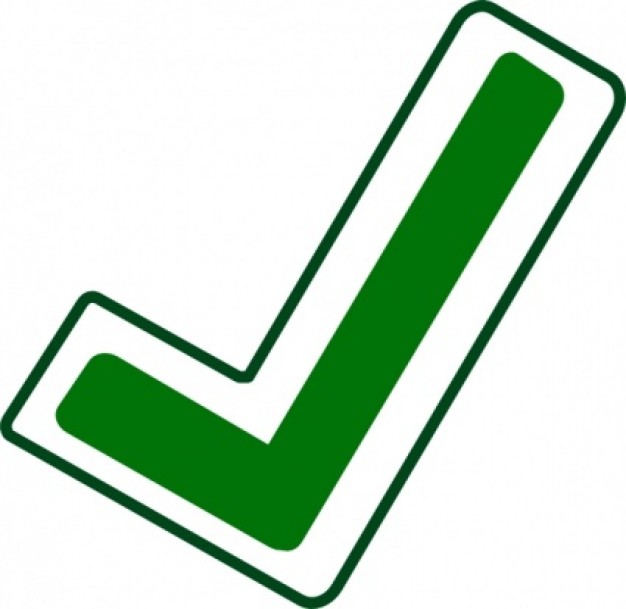 Free clip art check mark clipart - dbclipart.com
