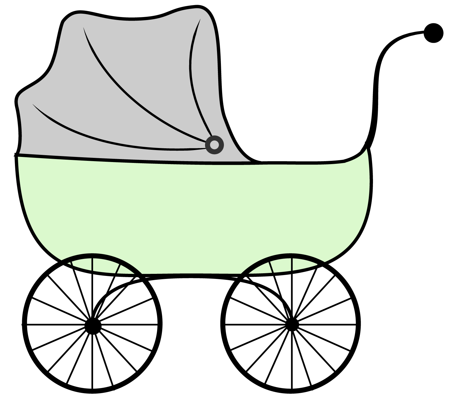 Stroller clipart - ClipartFox