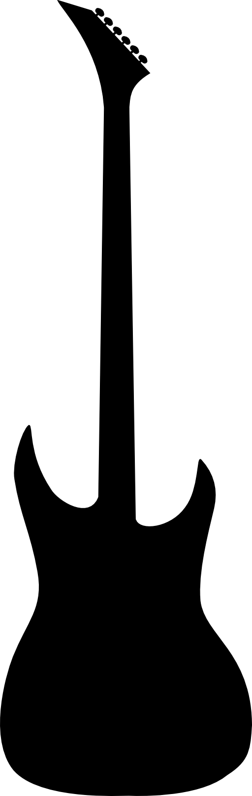 Guitar Outline Clipart