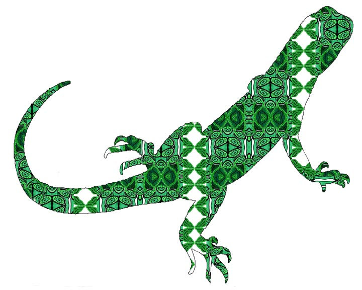 Gecko painting | Etsy
