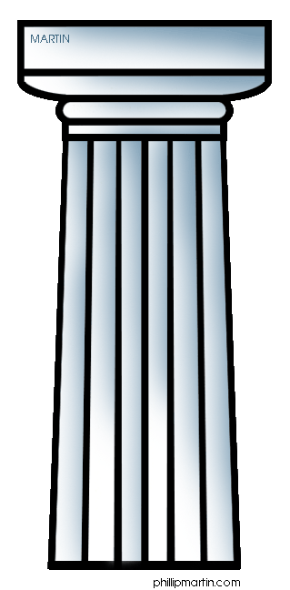 Roman Pillars Clipart