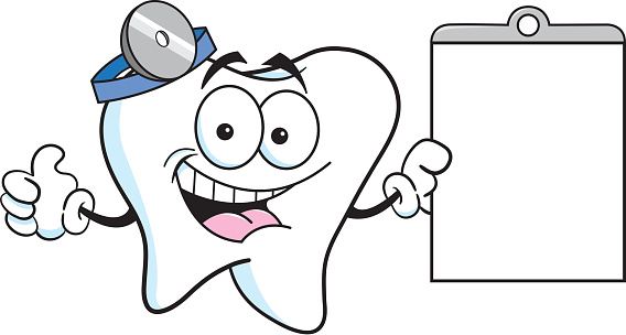 Cartoon Of Dental Chart Clip Art, Vector Images &amp; Illustrations ...