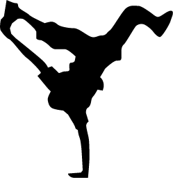 Breakdance Silhouette | Silhouette of Breakdance