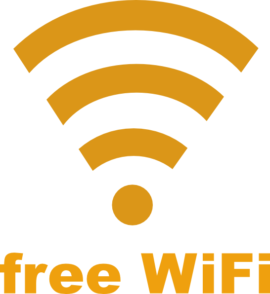 Free Wifi Logo clip art - vector clip art online, royalty free ...