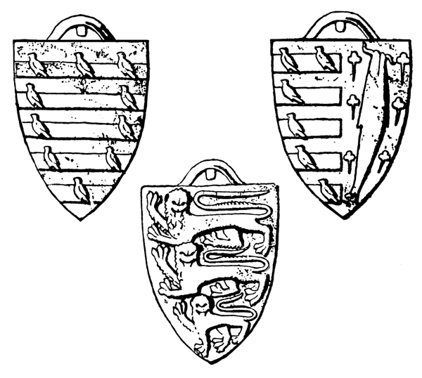 Family Crest Coat of Arms :: Shields of English work from the tomb ...
