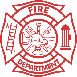Fire Maltese Cross Clip Art