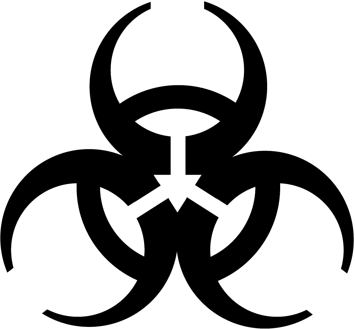 Biohazard Symbol Vector - ClipArt Best