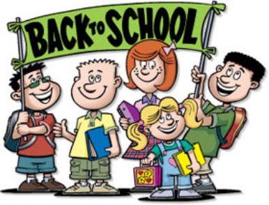 school children cartoon