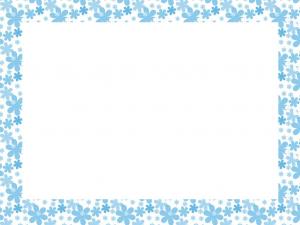 Flower Pattern Border PPT Backgrounds Template for Presentation ...