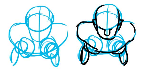 How do you draw people from above or below? - ClipArt Best - ClipArt Best