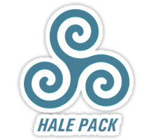 Derek Hale Triskelion: Stickers | Redbubble