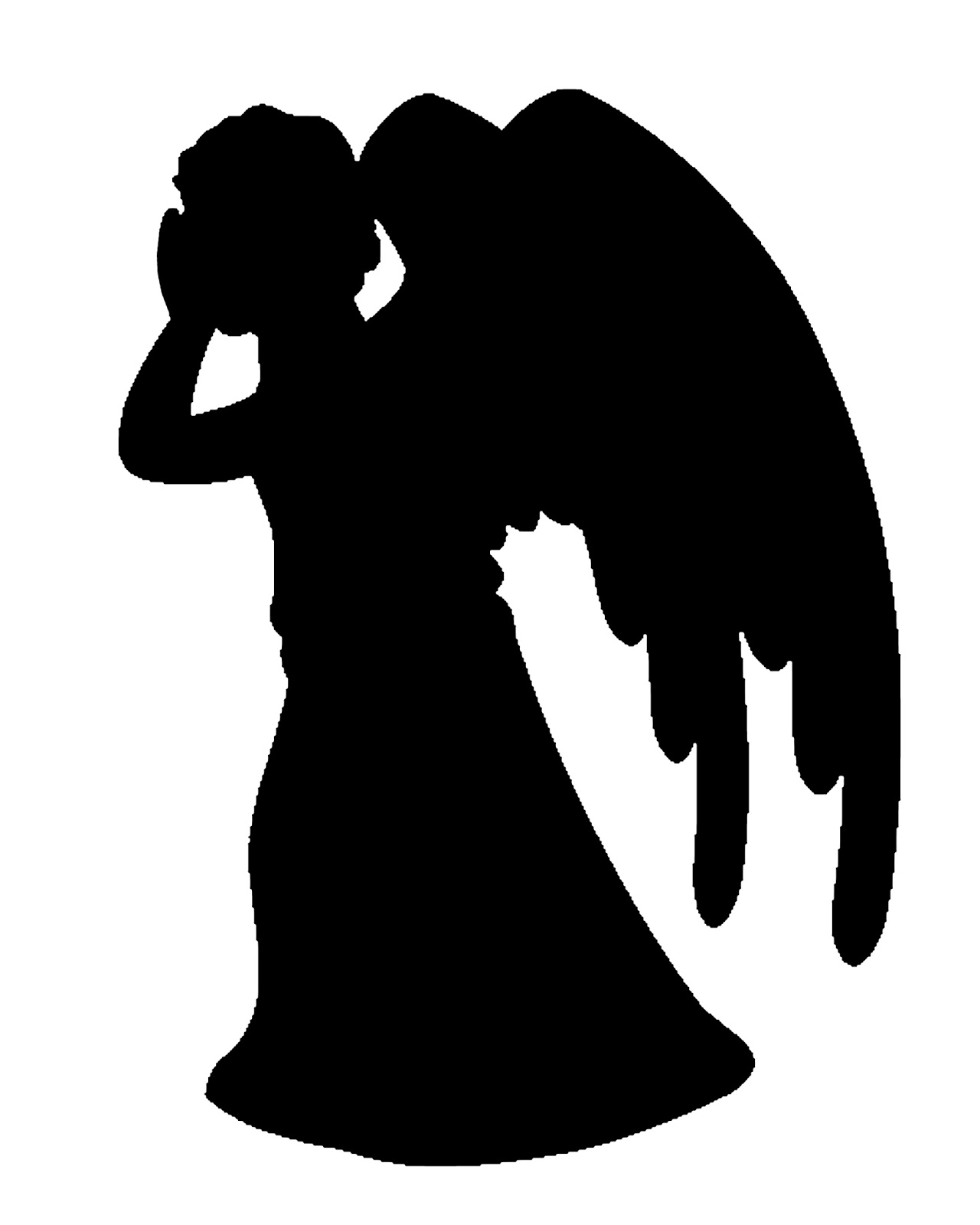 Doodle Craft...: Doctor Who Stencil Silhouette Outline Clipart Mania!