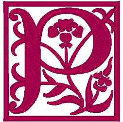 Renaissance Monogram Alphabet