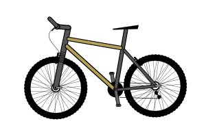 Bicycle clip art Free Vector