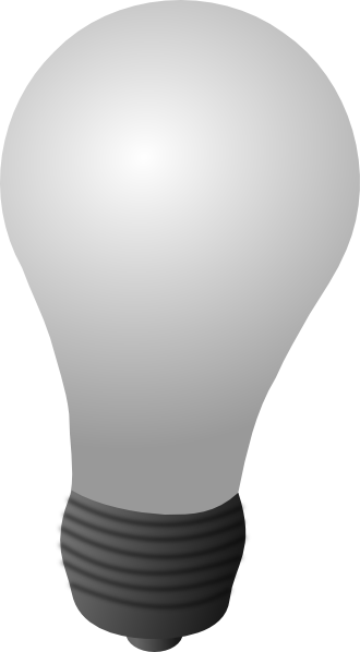 Light Bulb clip art - vector clip art online, royalty free ...