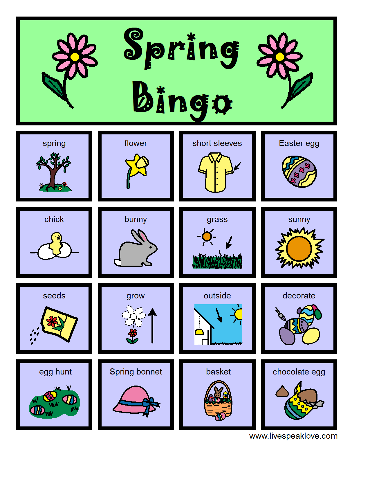 Clip Art Matching Game Clipart