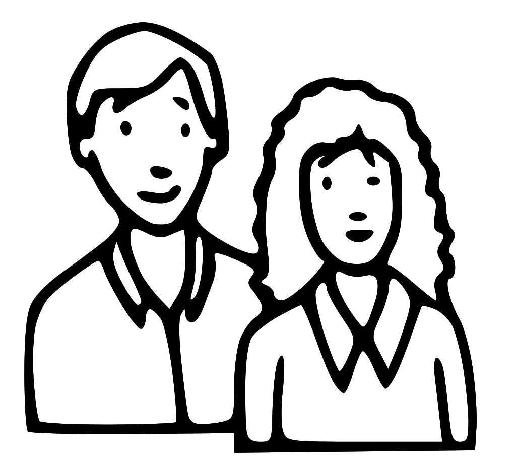 Mom dad clipart