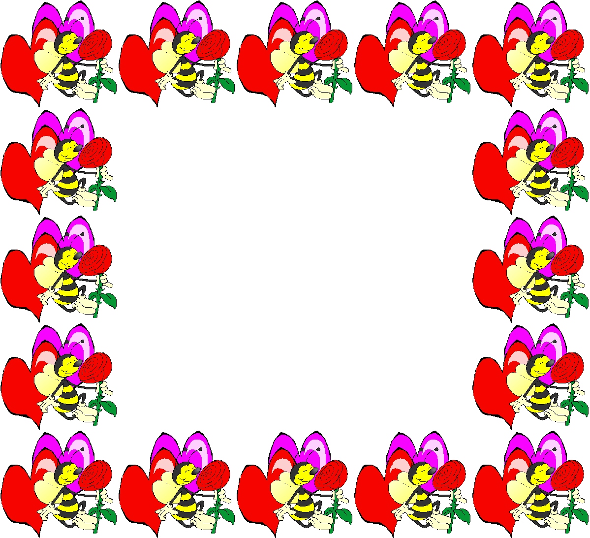 Christian love border clipart