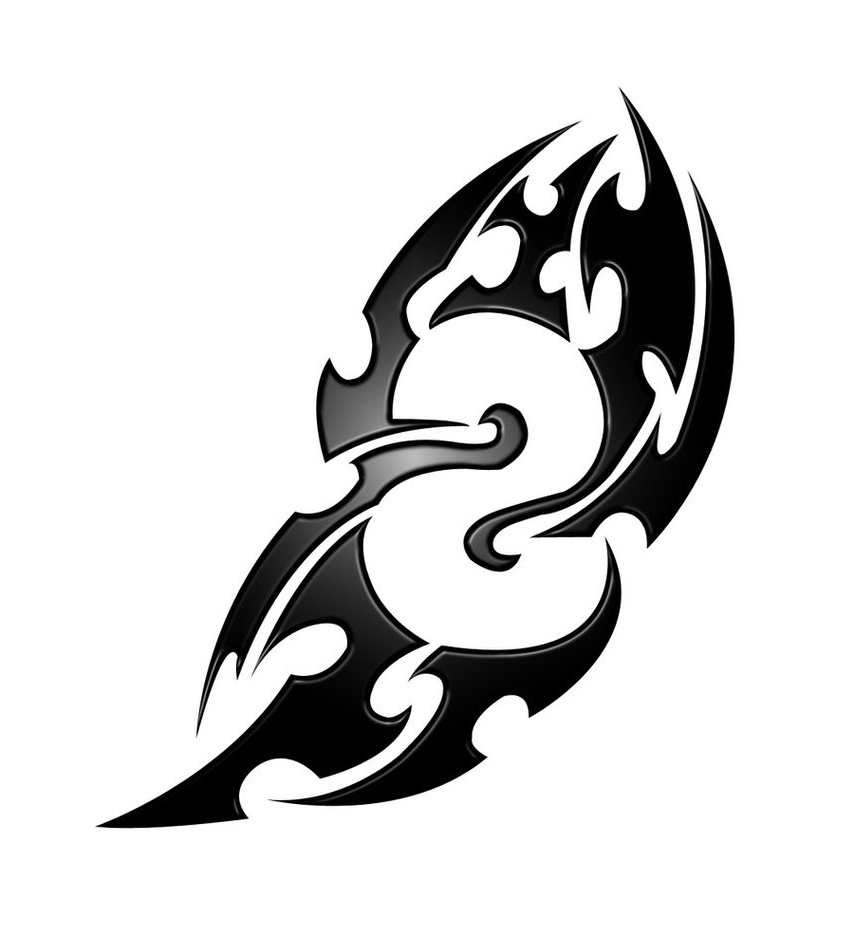 Simple Tribal Tattoo Designs Cool Simple Tribal Frog Tattoo Design ...