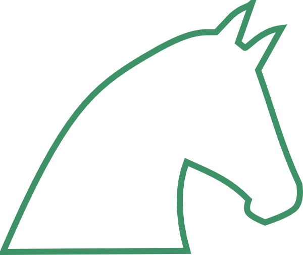Horse Outline Clip Art Vector Free For Download