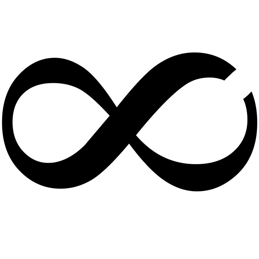 Silver Infinity Symbol Clipart