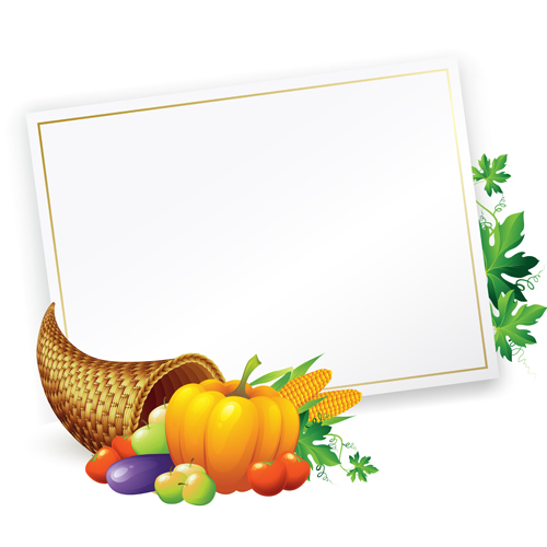 Thanksgiving Day design elements vector 01 - Vector Festival free ...