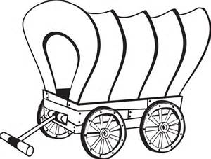 Coloring Page Conestoga Wagon - Google Twit
