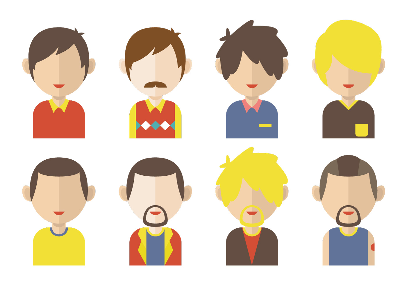 Moustache Free Vector Art - (659 Free Downloads)